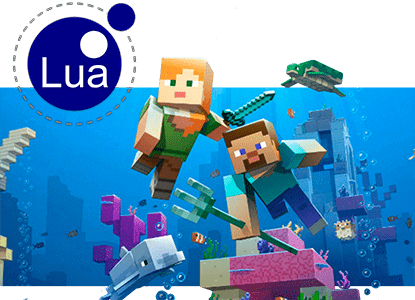 Онлайн курс "Программирование на Lua в Minecraft"